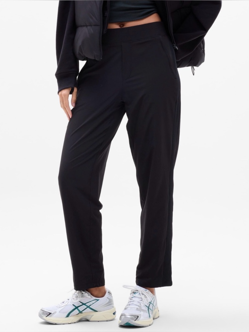 Athleta Brooklyn Lined Pant.  Black.  Size 12